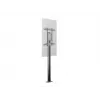 Multibrackets M Display Stand 180 Single Czarny w, Floormount
