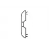 Multibrackets M Pro Series - Klips do zarządzania kablami, 6 szt., Klips do zarządzania kablami, Czarny, Tworzywo sztuczne, 100 g, 90 mm, 30 mm