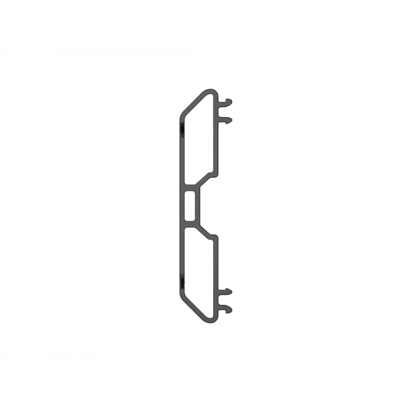 Multibrackets M Pro Series - Klips do zarządzania kablami, 6 szt., Klips do zarządzania kablami, Czarny, Tworzywo sztuczne, 100 g, 90 mm, 30 mm