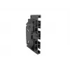 Multibrackets M Pro Series - Klips do zarządzania kablami, 6 szt., Klips do zarządzania kablami, Czarny, Tworzywo sztuczne, 100 g, 90 mm, 30 mm