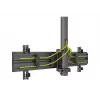 Multibrackets M Pro Series - Klips do zarządzania kablami, 6 szt., Klips do zarządzania kablami, Czarny, Tworzywo sztuczne, 100 g, 90 mm, 30 mm