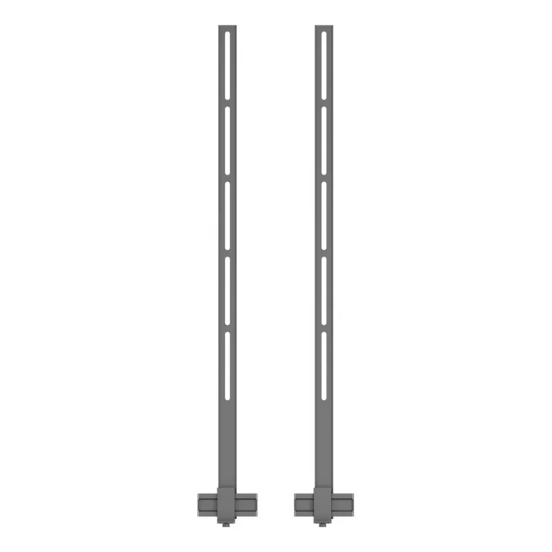 Multibrackets M Pro Series - Uchwyt do soundbara XL, Czarny, Stal, 15 kg, 165,1 cm (65 cali), 2,79 m (110 cali), 104 mm