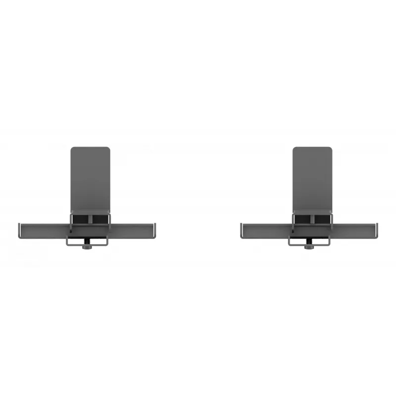 Multibrackets M Pro Series - Uchwyt do soundbara XL, Czarny, Stal, 15 kg, 165,1 cm (65 cali), 2,79 m (110 cali), 104 mm