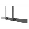 Multibrackets M Pro Series - Uchwyt do soundbara XL, Czarny, Stal, 15 kg, 165,1 cm (65 cali), 2,79 m (110 cali), 104 mm