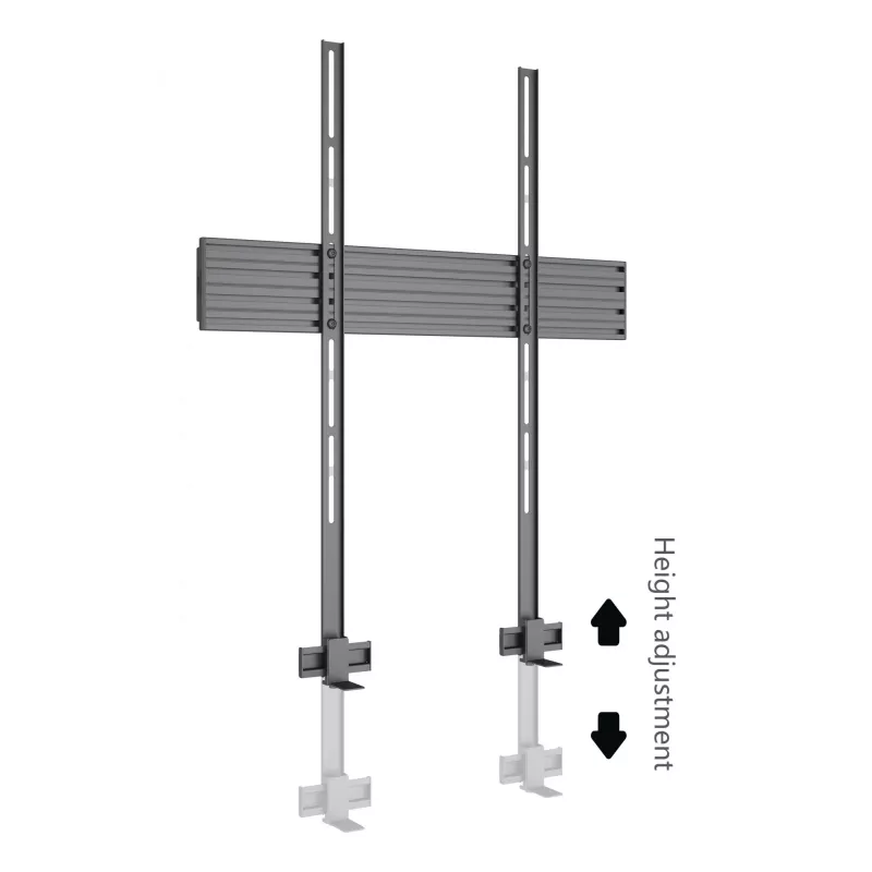 Multibrackets M Pro Series - Uchwyt do soundbara XL, Czarny, Stal, 15 kg, 165,1 cm (65 cali), 2,79 m (110 cali), 104 mm
