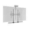 Multibrackets M Pro Series - Uchwyt do soundbara XL, Czarny, Stal, 15 kg, 165,1 cm (65 cali), 2,79 m (110 cali), 104 mm