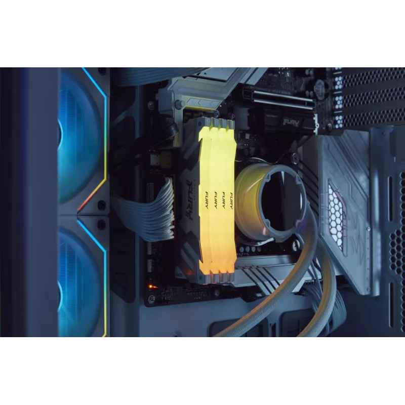 Kingston Technology FURY 32GB 8000MT/s DDR5 CL38 DIMM (Zestaw 2) Renegade RGB XMP
