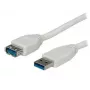 Nilox 0.8m USB3.0 Kabel USB USB 3.2 Gen 1 (3.1 Gen 1) USB A 4.8 Gbit/s Biały