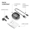 Music Sound Breeze słuchawki Bluetooth o konstrukcji kapsułkowej z kolorowym etui