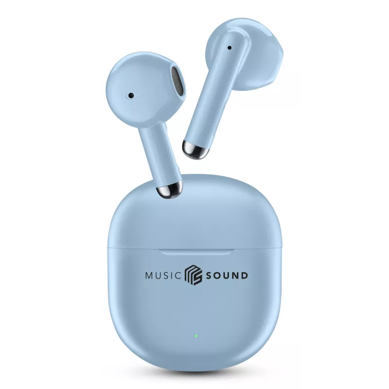 Muzyczny Dźwięk Breeze Słuchawka Bluetooth w stylu kapsułki z kolorowym etui