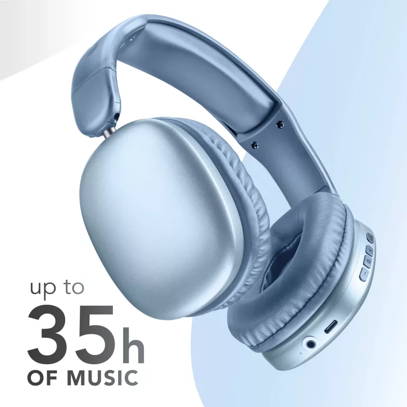 Music Sound MAXI3 MAXI3 bezprzewodowe słuchawki nauszne z aktywną redukcją szumów: wciągające i wolne od rozproszeń doznania odsłuchowe, do 35 godzin pracy na baterii. Nowoczesny design, komfort, styl i potężny, rewolucyjny dźwięk.