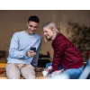 Cellularline Nebit – TWS Translator NEBIT TWS earbuds z funkcją tłumaczenia w czasie rzeczywistym. Eleganckie i inteligentne, zaprojektowane, aby przełamywać bariery językowe i wspierać natychmiastową komunikację oraz transkrypcję.