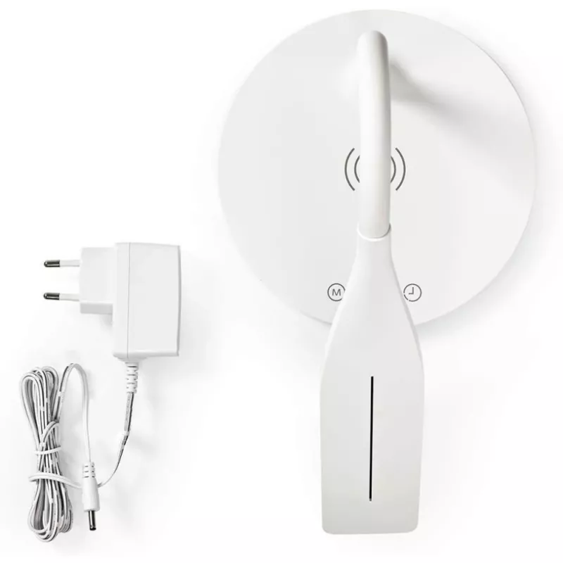 Lampa stołowa Techly I-LAMP-DSK10 Niewymienialne źródło(a) światła 5,5 W LED G Biała