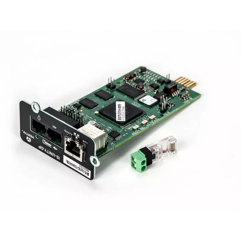 Vertiv Liebert IS-UNITY-DP karta sieciowa Wewnętrzny Ethernet 100 Mbit/s
