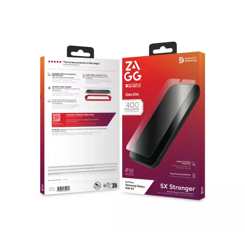 InvisibleShield Glass Elite Screen Protector For Galaxy A56 5G