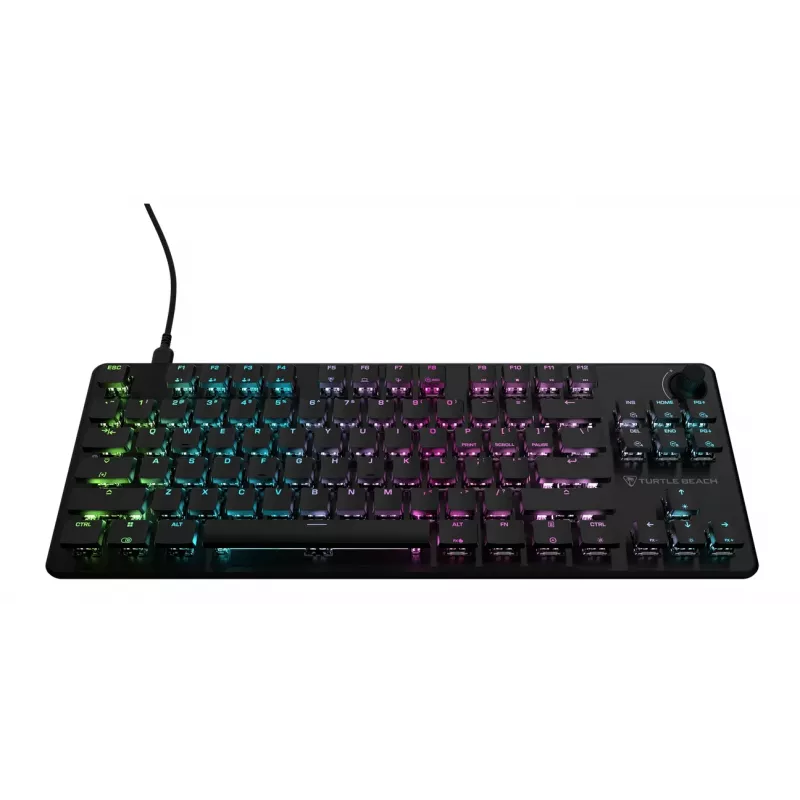 Klawiatura Turtle Beach Vulcan II TKL Gaming USB QWERTY niemiecka czarna