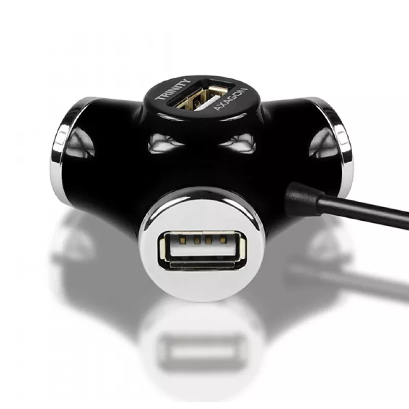 Axagon HUE-X3B koncentrator interfejsów USB 2.0 480 Mbit/s Czarny