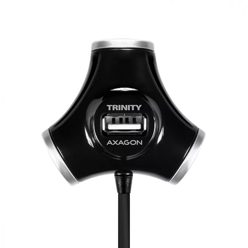 Axagon HUE-X3B koncentrator interfejsów USB 2.0 480 Mbit/s Czarny