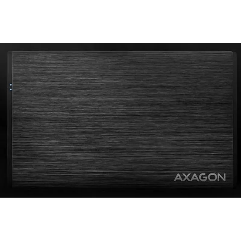 AXAGON EE25-XA - HDD / SSD-Gehäuse - 2.5 Zoll - SATA - Serial ATA II - Serial ATA III - 0,48 Gbit/s - USB Konnektivität - Schwarz