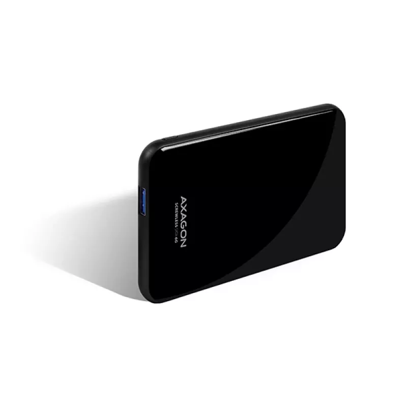 AXAGON EE25-S6B - HDD / SSD-Gehäuse - 2.5 Zoll - SATA - Serial ATA II - Serial ATA III - 5 Gbit/s - USB Konnektivität - Schwarz