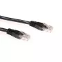 ACT Czarny, 20-metrowy kabel krosowy U/UTP CAT6A ze złączami RJ45