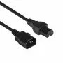 ACT Powercord C14 - C15 czarny 3 m, 3 m, wtyk C14, gniazdo C15, 250 V, 10 A