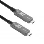 ACT USB-C 3.2 Gen2 Aktywny Kabel Optyczny (AOC), do paneli dotykowych, wideo, dane, zasilanie, 3m