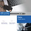 ACT USB-C 3.2 Gen2 Aktywny Kabel Optyczny (AOC), do paneli dotykowych, wideo, dane, zasilanie, 3m