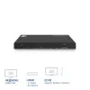 Rozdzielacz ACT 4K HDMI, 1 wejście, 4 wyjścia, obsługa EDID, HDMI, 4x HDMI, 3840 x 2160 pikseli, Czarny, 4K Ultra HD, 10,2 Gbit/s