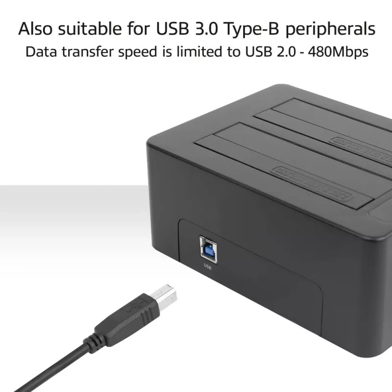 ACT Kabel przejściówki USB Typu-C żeński na USB-B 2.0 do drukarki 0,2m