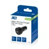 ACT 2-portowa szybka ładowarka samochodowa USB-C 95 W z Power Delivery PPS, Quick Charge i GaNFast