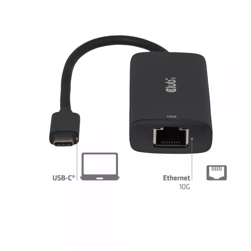 CLUB3D CAC-2531 Stacja dokująca/port replicator do laptopa Przewodowa USB 3.2 Gen 1 (3.1 Gen 1) Type-C Czarna