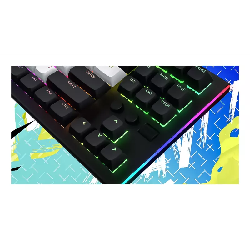 HATOR Gravity TKL klawiatura Gaming USB QWERTY US English Czarna