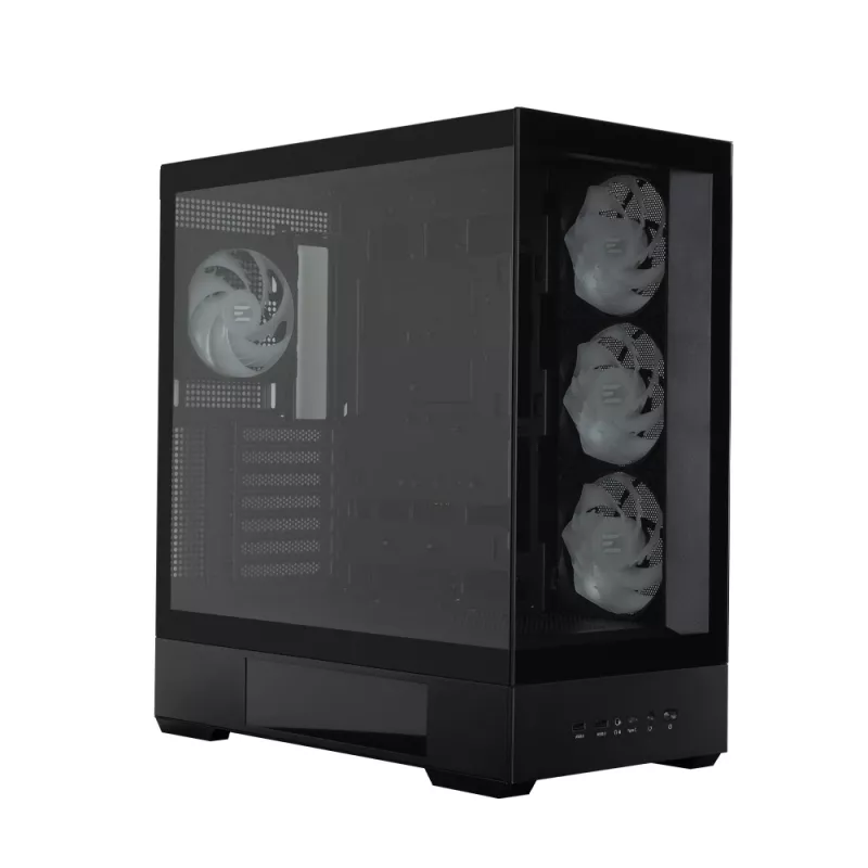 Zalman P40 DS Czarny Midi Tower