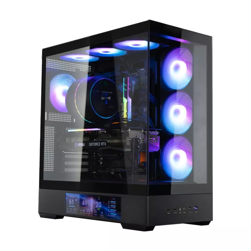 Zalman P40 DS Czarny Midi Tower
