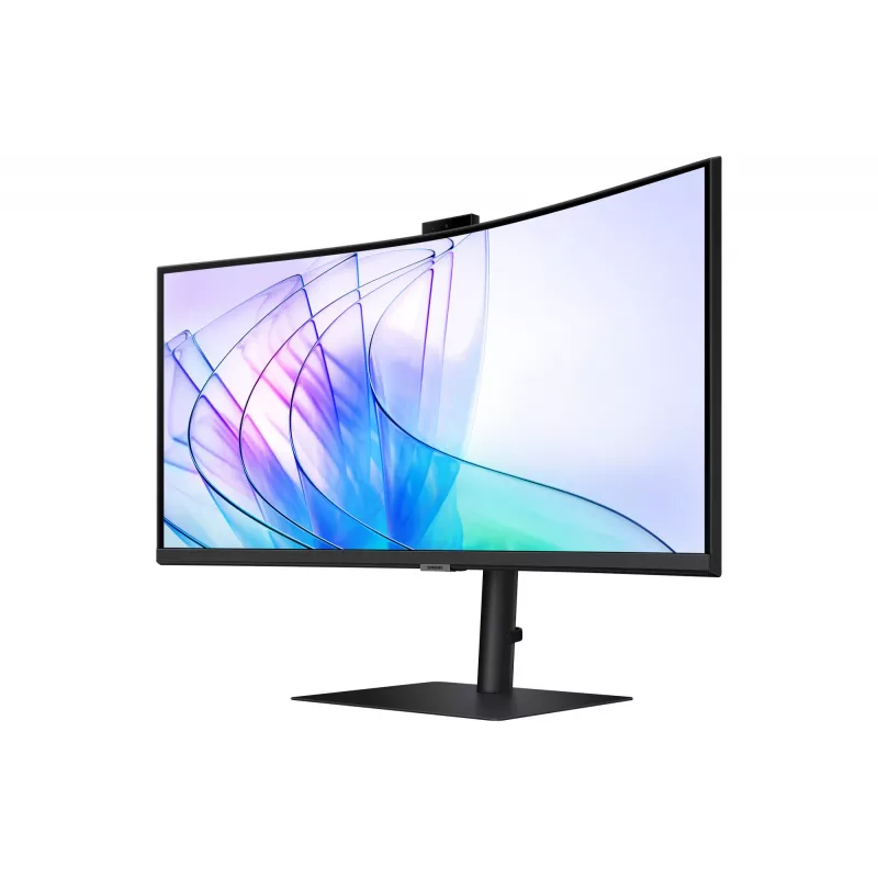 Monitor Samsung S65VC 86,4 cm (34 inch) 3440 x 1440 pikseli UltraWide Quad HD LCD Czarny