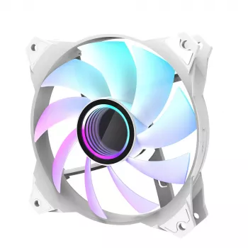Zalman ZM-IF120 WH układ chłodzenia komputerowego Wentylator do obudowy komputera 12 cm Biały