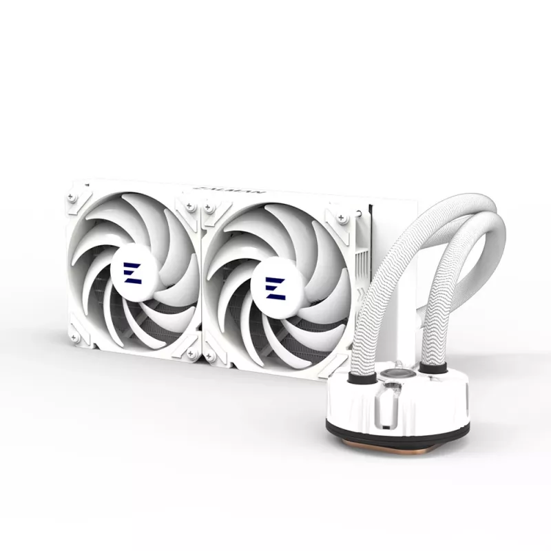 Zalman Reserator5 Z24 ARGB Biały procesorowy chłodnica cieczy all-in-one 12 cm