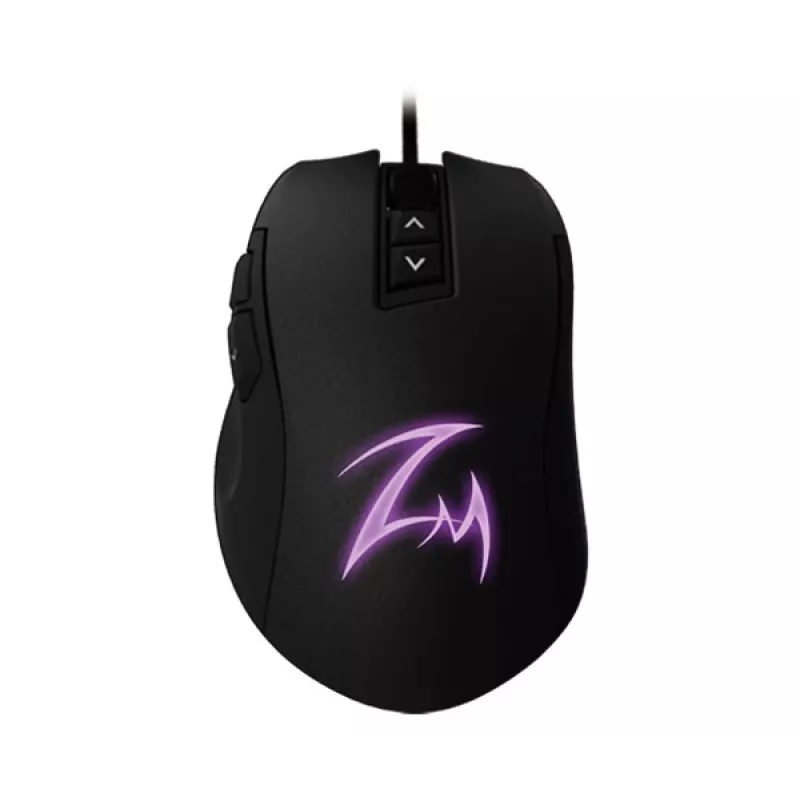 Zalman ZM-GM7 mysz Do gier Praworęczny USB Typu A Niebieski LED 12000 DPI