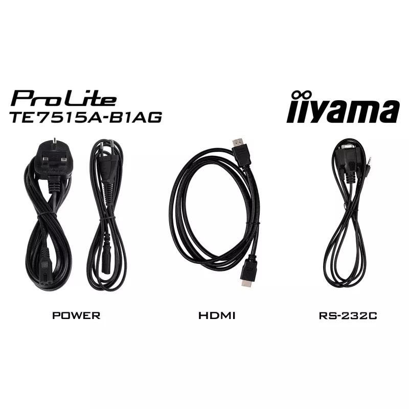 iiyama ProLite TE7515A-B2AG 75 inch 4K interaktywny ekran dotykowy
