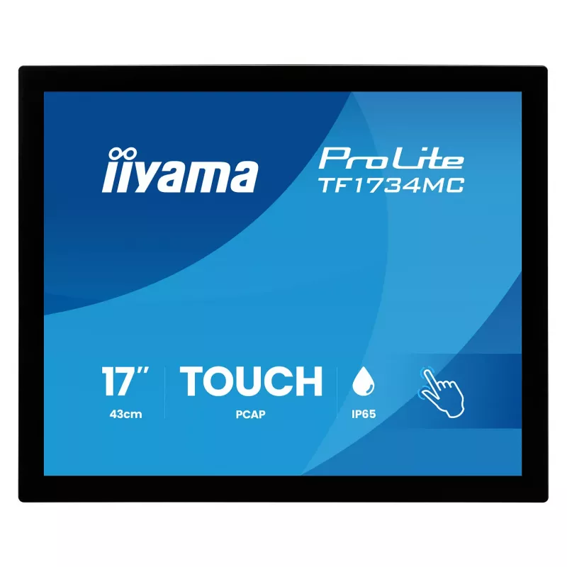 iiyama ProLite TF1734MC-B8X 17 inch SXGA monitor dotykowy open frame