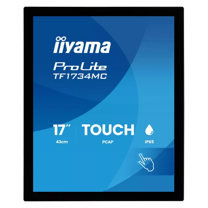 iiyama ProLite TF1734MC-B8X 17 inch SXGA monitor dotykowy open frame