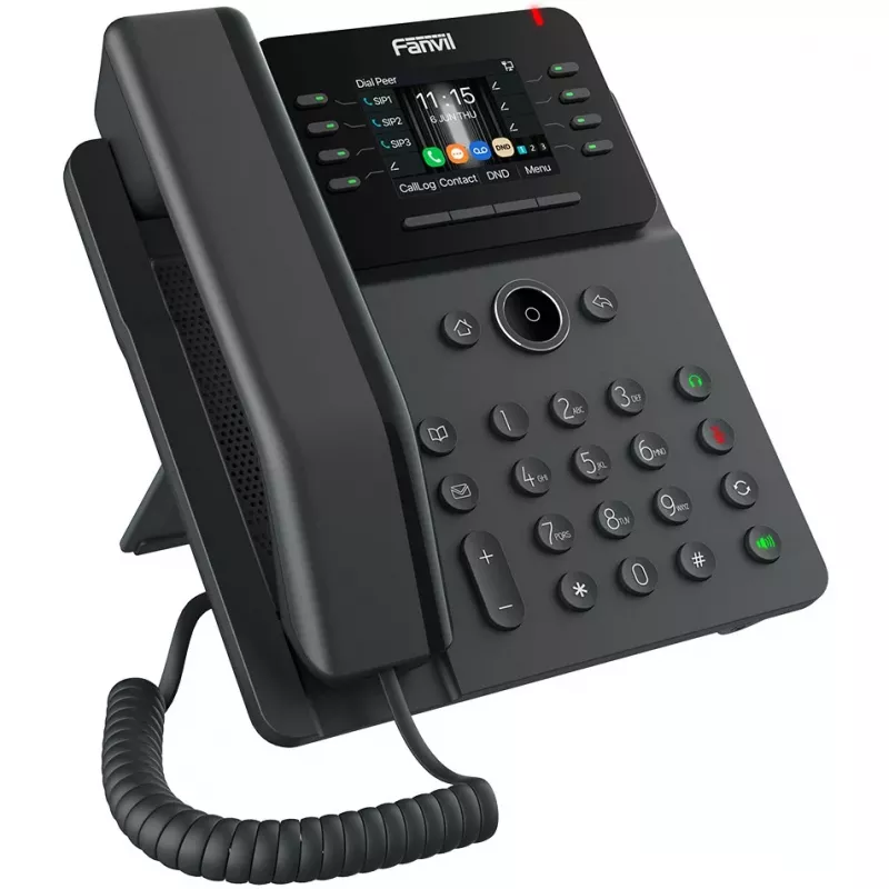Fanvil V62G Gigabit SIP telefon IP biurkowy (12 linii, kolorowy wyświetlacz)