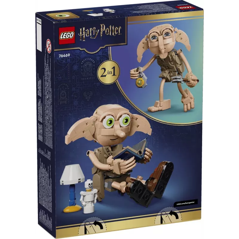 LEGO Harry Potter 76469 Wolny Skrzat Zgredek (379 elem.)