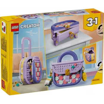 LEGO Creator 3-in-1 31391 Modna torebka ze schowkiem (272 elem.)
