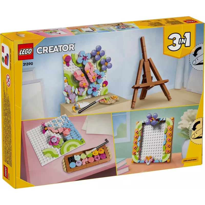 LEGO Creator 3-in-1 31390 Kwiatowa dekoracja artystyczna (348 elem.)