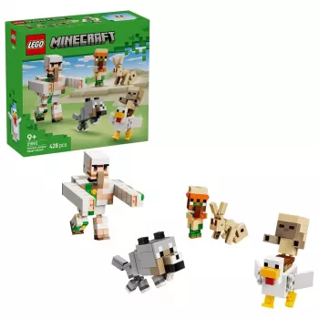 LEGO Minecraft 21592 Atak na pustyni Kurzego Jeźdźca (428 elem.)