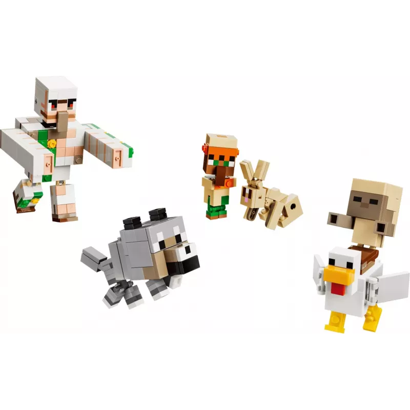 LEGO Minecraft 21592 Atak na pustyni Kurzego Jeźdźca (428 elem.)