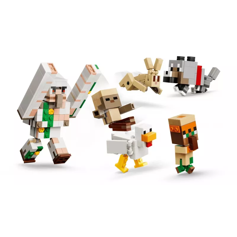 LEGO Minecraft 21592 Atak na pustyni Kurzego Jeźdźca (428 elem.)