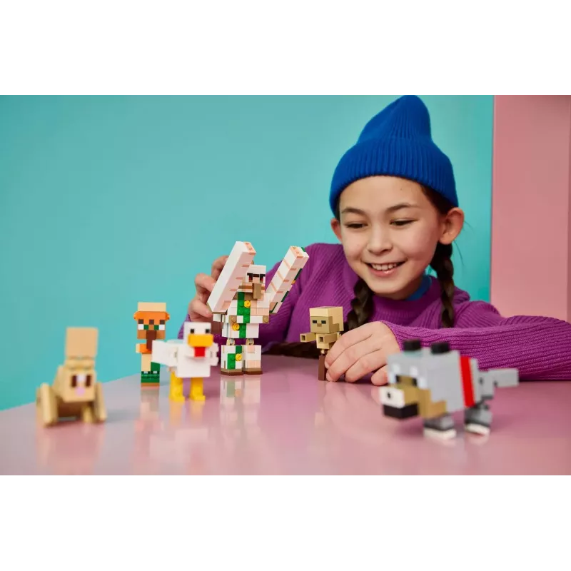 LEGO Minecraft 21592 Atak na pustyni Kurzego Jeźdźca (428 elem.)